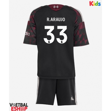 Liverpool Ronald Araujo #33 Derde tenue Kids 2026-27 Korte Mouw (+ Korte broeken)