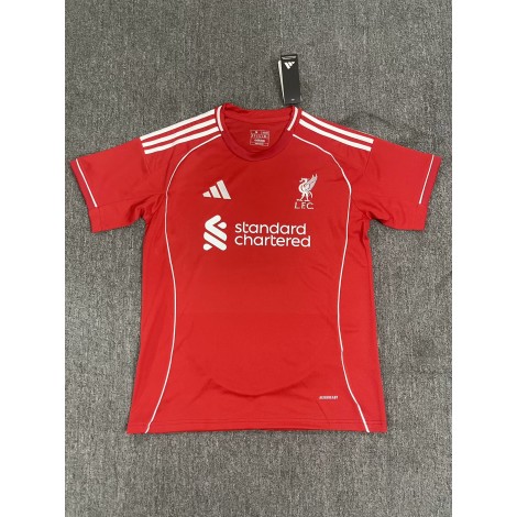 Liverpool Thuis tenue 2025-26 Korte Mouw Liverpool Thuis tenue 2025-26 Korte Mouw