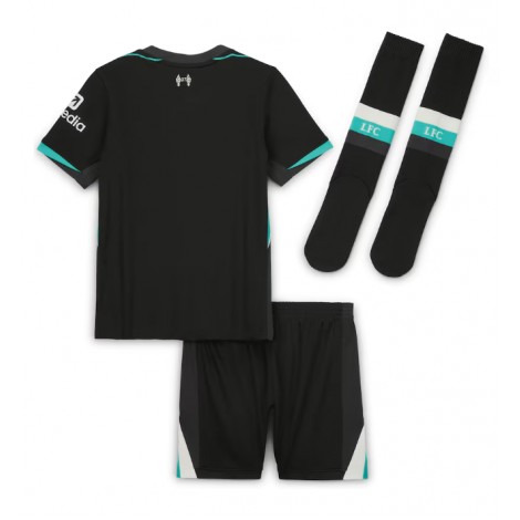 Liverpool Uit tenue Kids 2024-25 Korte Mouw (+ Korte broeken)