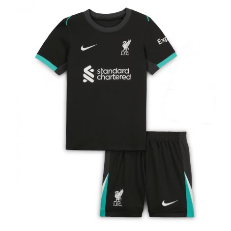 Liverpool Uit tenue Kids 2024-25 Korte Mouw (+ Korte broeken)