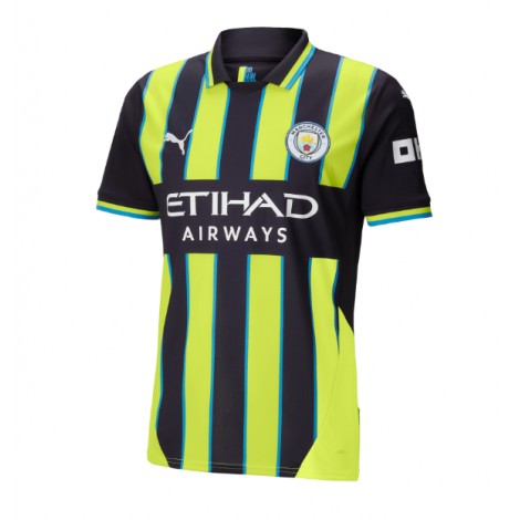 Manchester City Bernardo Silva #20 Uit tenue 2024-25 Korte Mouw Manchester City Bernardo Silva #20 Uit tenue 2024-25 Korte Mouw