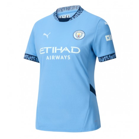Manchester City Kevin De Bruyne #17 Thuis tenue Dames 2024-25 Korte Mouw