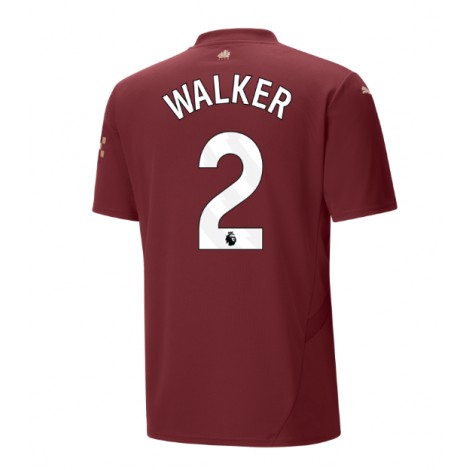 Manchester City Kyle Walker #2 Derde tenue 2024-25 Korte Mouw Manchester City Kyle Walker #2 Derde tenue 2024-25 Korte Mouw
