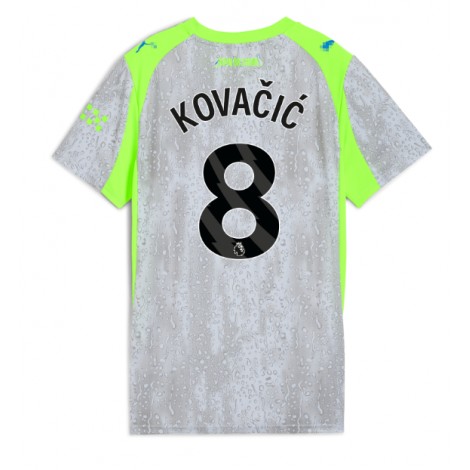Manchester City Mateo Kovacic #8 Derde tenue Dames 2025-26 Korte Mouw Manchester City Mateo Kovacic #8 Derde tenue Dames 2025-26 Korte Mouw