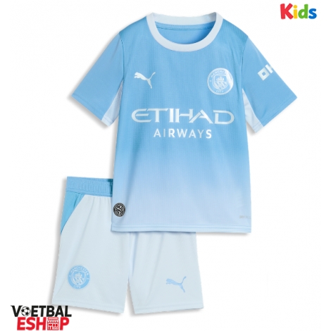 Manchester City Phil Foden #47 Thuis tenue Kids 2026-27 Korte Mouw (+ Korte broeken)