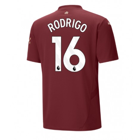 Manchester City Rodri Hernandez #16 Derde tenue 2024-25 Korte Mouw Manchester City Rodri Hernandez #16 Derde tenue 2024-25 Korte Mouw