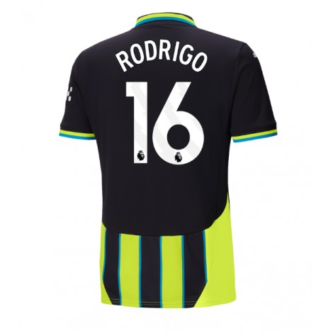 Manchester City Rodri Hernandez #16 Uit tenue 2024-25 Korte Mouw Manchester City Rodri Hernandez #16 Uit tenue 2024-25 Korte Mouw