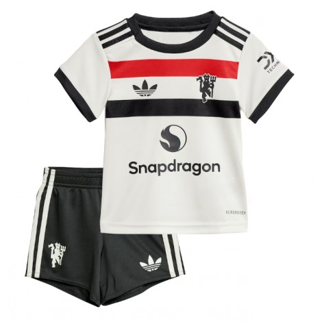 Manchester United Bruno Fernandes #8 Derde tenue Kids 2024-25 Korte Mouw (+ Korte broeken)