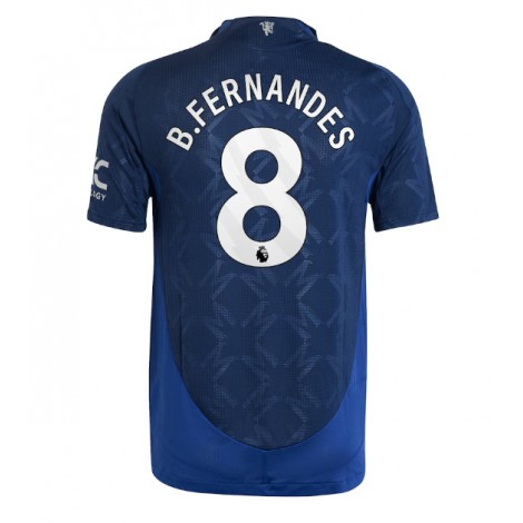 Manchester United Bruno Fernandes #8 Uit tenue 2024-25 Korte Mouw Manchester United Bruno Fernandes #8 Uit tenue 2024-25 Korte Mouw