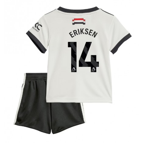 Manchester United Christian Eriksen #14 Derde tenue Kids 2024-25 Korte Mouw (+ Korte broeken)