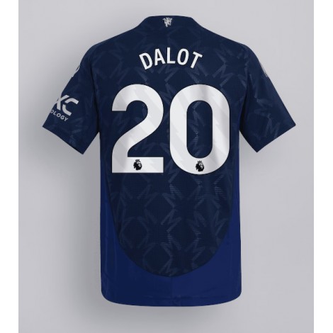 Manchester United Diogo Dalot #20 Uit tenue 2024-25 Korte Mouw Manchester United Diogo Dalot #20 Uit tenue 2024-25 Korte Mouw