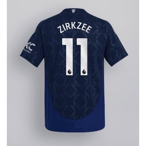 Manchester United Joshua Zirkzee #11 Uit tenue 2024-25 Korte Mouw Manchester United Joshua Zirkzee #11 Uit tenue 2024-25 Korte Mouw