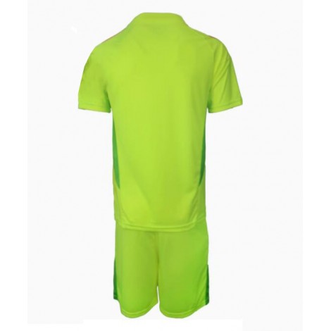 Manchester United Keeper Uit tenue Kids 2024-25 Korte Mouw (+ Korte broeken)