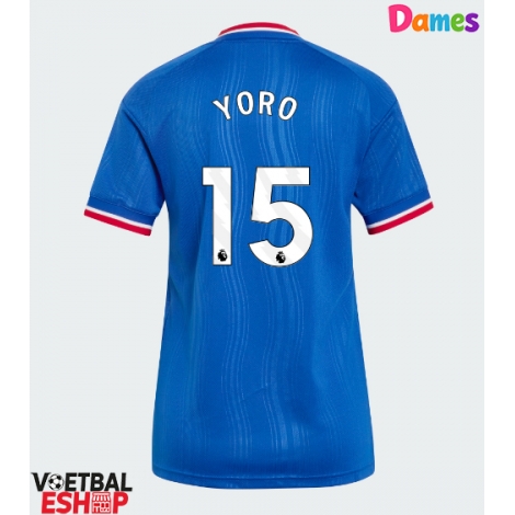 Manchester United Leny Yoro #15 Uit tenue Dames 2026-27 Korte Mouw