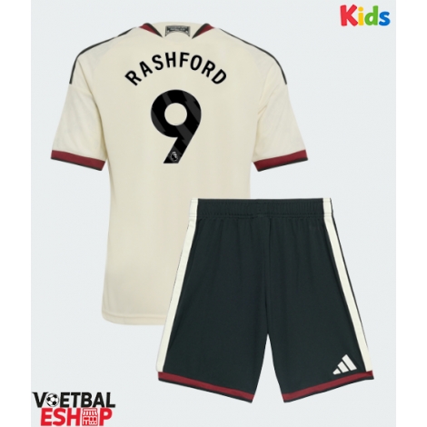 Manchester United Marcus Rashford #9 Derde tenue Kids 2026-27 Korte Mouw (+ Korte broeken)