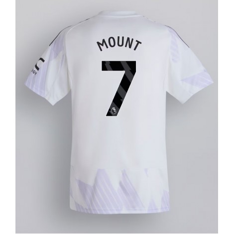 Manchester United Mason Mount #7 Uit tenue 2025-26 Korte Mouw Manchester United Mason Mount #7 Uit tenue 2025-26 Korte Mouw