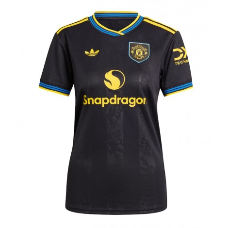 Manchester United Matthijs de Ligt #4 Derde tenue Dames 2025-26 Korte Mouw