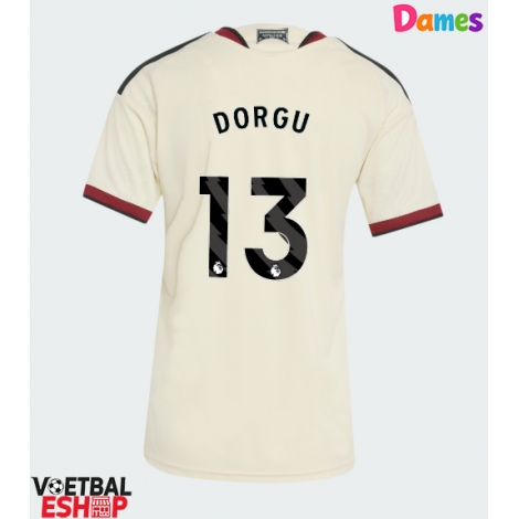 Manchester United Patrick Dorgu #13 Derde tenue Dames 2026-27 Korte Mouw