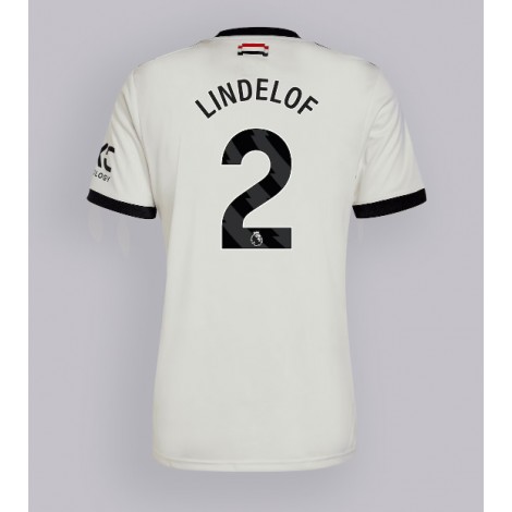 Manchester United Victor Lindelof #2 Derde tenue 2024-25 Korte Mouw Manchester United Victor Lindelof #2 Derde tenue 2024-25 Korte Mouw
