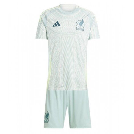 Mexico Uit tenue Kids Copa America 2024 Korte Mouw (+ Korte broeken)