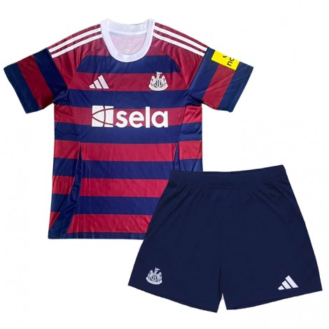 Newcastle United Alexander Isak #14 Uit tenue Kids 2024-25 Korte Mouw (+ Korte broeken)