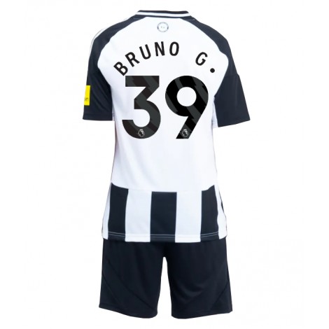 Newcastle United Bruno Guimaraes #39 Thuis tenue Kids 2024-25 Korte Mouw (+ Korte broeken)