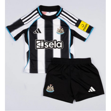 Newcastle United Bruno Guimaraes #39 Thuis tenue Kids 2025-26 Korte Mouw (+ Korte broeken)