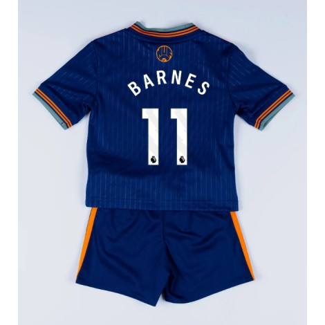 Newcastle United Harvey Barnes #11 Derde tenue Kids 2025-26 Korte Mouw (+ Korte broeken)