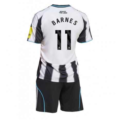 Newcastle United Harvey Barnes #11 Thuis tenue Kids 2025-26 Korte Mouw (+ Korte broeken)