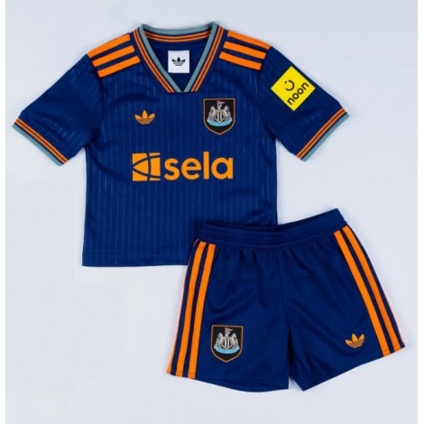 Newcastle United Nick Woltemade #27 Derde tenue Kids 2025-26 Korte Mouw (+ Korte broeken)
