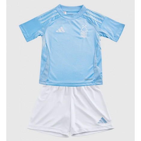 Nottingham Forest Elliot Anderson #8 Derde tenue Kids 2024-25 Korte Mouw (+ Korte broeken)