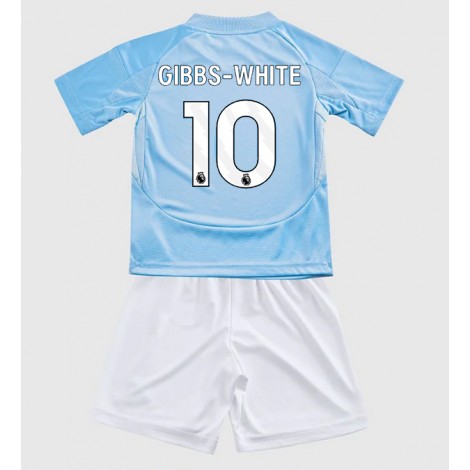 Nottingham Forest Morgan Gibbs-White #10 Derde tenue Kids 2024-25 Korte Mouw (+ Korte broeken)