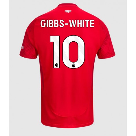 Nottingham Forest Morgan Gibbs-White #10 Thuis tenue 2024-25 Korte Mouw Nottingham Forest Morgan Gibbs-White #10 Thuis tenue 2024-25 Korte Mouw
