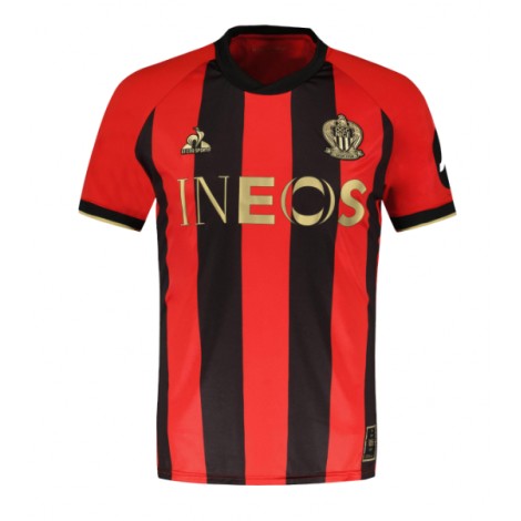 OGC Nice Terem Moffi #9 Thuis tenue 2024-25 Korte Mouw OGC Nice Terem Moffi #9 Thuis tenue 2024-25 Korte Mouw