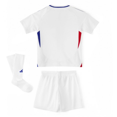 Olympique Lyonnais Thuis tenue Kids 2024-25 Korte Mouw (+ Korte broeken)