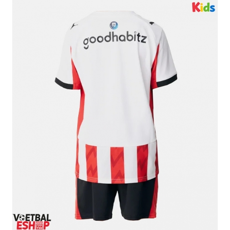 PSV Eindhoven Thuis tenue Kids 2025-26 Korte Mouw (+ Korte broeken)