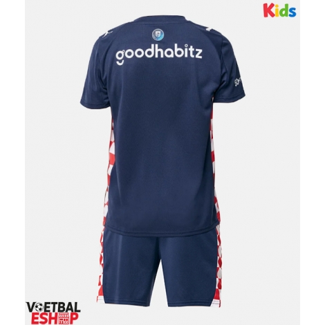 PSV Eindhoven Uit tenue Kids 2025-26 Korte Mouw (+ Korte broeken)