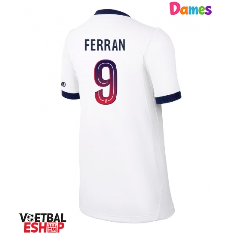 Paris Saint-Germain Ferran Torres #9 Uit tenue Dames 2026-27 Korte Mouw