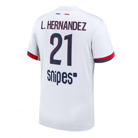 Paris Saint-Germain Lucas Hernandez #21 Uit tenue 2025-26 Korte Mouw Paris Saint-Germain Lucas Hernandez #21 Uit tenue 2025-26 Korte Mouw