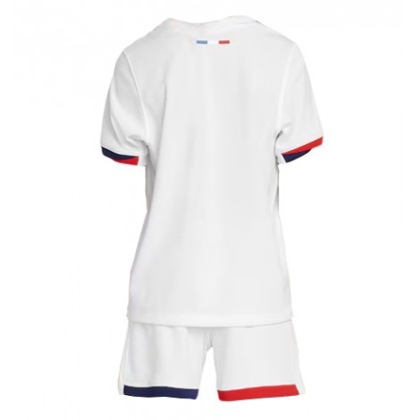 Paris Saint-Germain Uit tenue Kids 2024-25 Korte Mouw (+ Korte broeken)