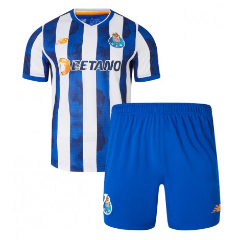 Porto Thuis tenue Kids 2024-25 Korte Mouw (+ Korte broeken)