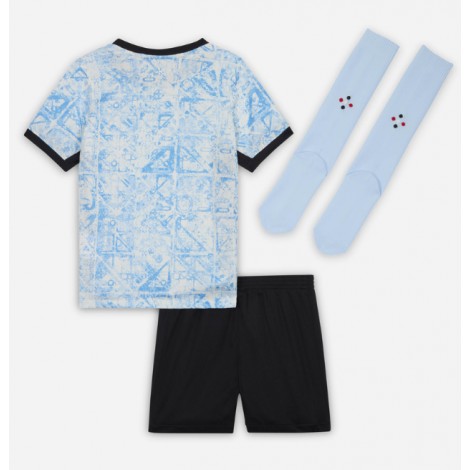 Portugal Uit tenue Kids EK 2024 Korte Mouw (+ Korte broeken)