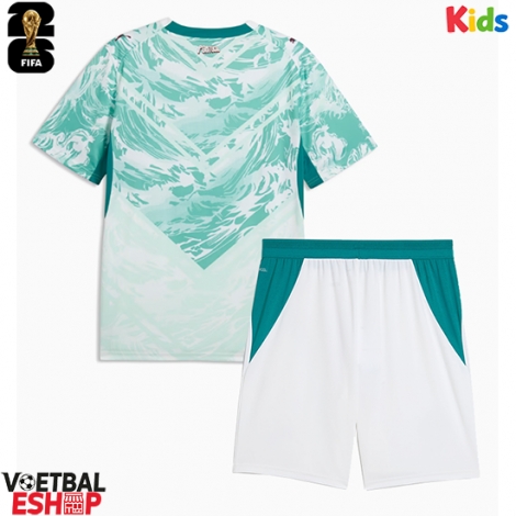 Portugal Uit tenue Kids WK 2026 Korte Mouw (+ Korte broeken)