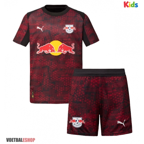 RB Leipzig Antonio Nusa #7 Derde tenue Kids 2025-26 Korte Mouw (+ Korte broeken)