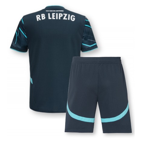 RB Leipzig Derde tenue Kids 2024-25 Korte Mouw (+ Korte broeken)