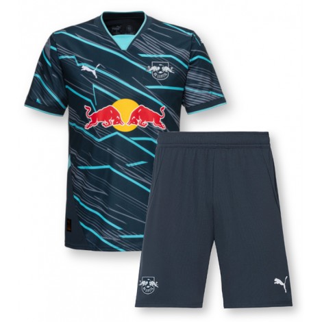 RB Leipzig Derde tenue Kids 2024-25 Korte Mouw (+ Korte broeken)