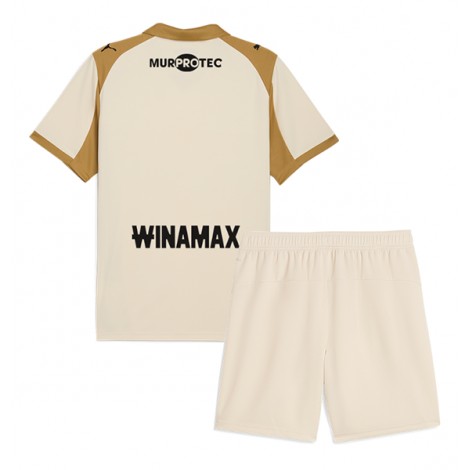 RC Lens Derde tenue Kids 2025-26 Korte Mouw (+ Korte broeken)