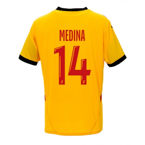 RC Lens Facundo Medina #14 Thuis tenue 2024-25 Korte Mouw RC Lens Facundo Medina #14 Thuis tenue 2024-25 Korte Mouw