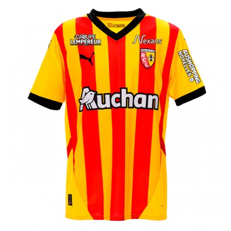 RC Lens Thuis tenue 2024-25 Korte Mouw RC Lens Thuis tenue 2024-25 Korte Mouw