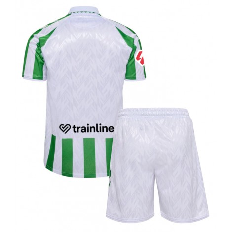 Real Betis Thuis tenue Kids 2024-25 Korte Mouw (+ Korte broeken)